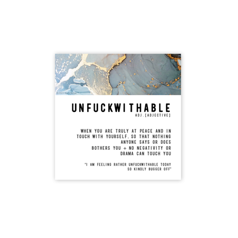 Unfuckwithable - Magnet