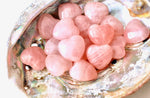 Rose Quartz Heart Crystals